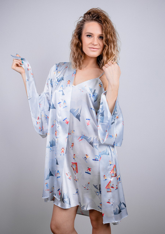 Halka CHRISTMAS DK-HK - satyna 015 - Dkaren