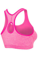 Różowy sportowy biustonosz Julimex SKIP
