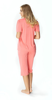 Damska dwuczęściowa piżama Matylda 3639 koralowy - Mewa