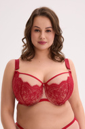 Biustonosz Semi-Soft Aina Maxi czerowny 1273 - Gaia