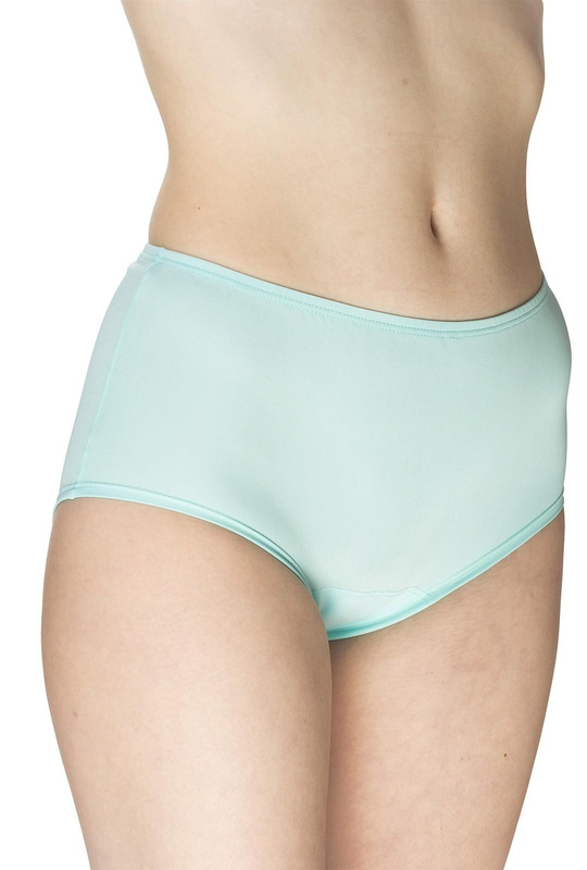 Gładkie figi damskie Eliza z wysokim stanem 4134 mięta - Mewa