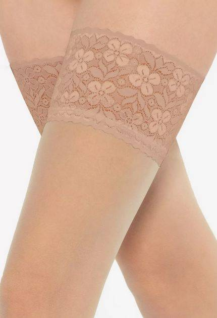 Pończochy samonośne Gatta - Michelle 20DEN daino || jasny beż