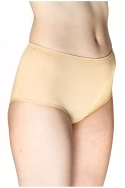 Klasyczne beżowe majtki damskie z wciąganą gumką Mewa 6340 Eliza