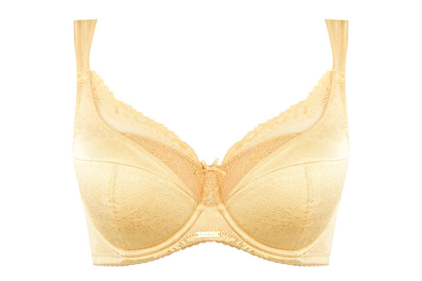 Ekskluzywny biustonosz Unikat GOLDIE full cup złoty