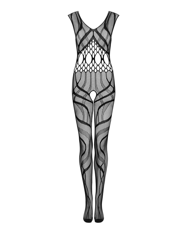 Bodystocking z kuszącymi wycięciami Obsessive G328