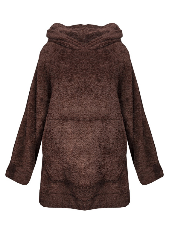 Bluza ARIELA - puch czekolada  - Dkaren