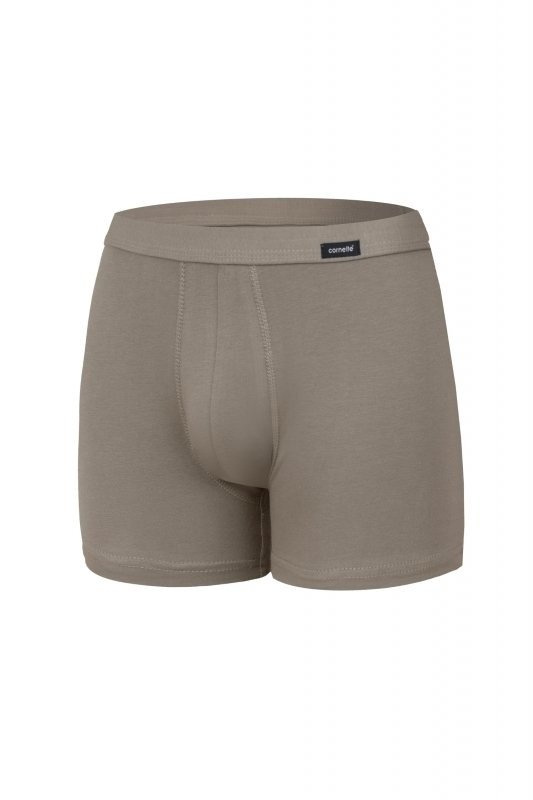 Gładkie bokserki Cornette Authentic jeansowy