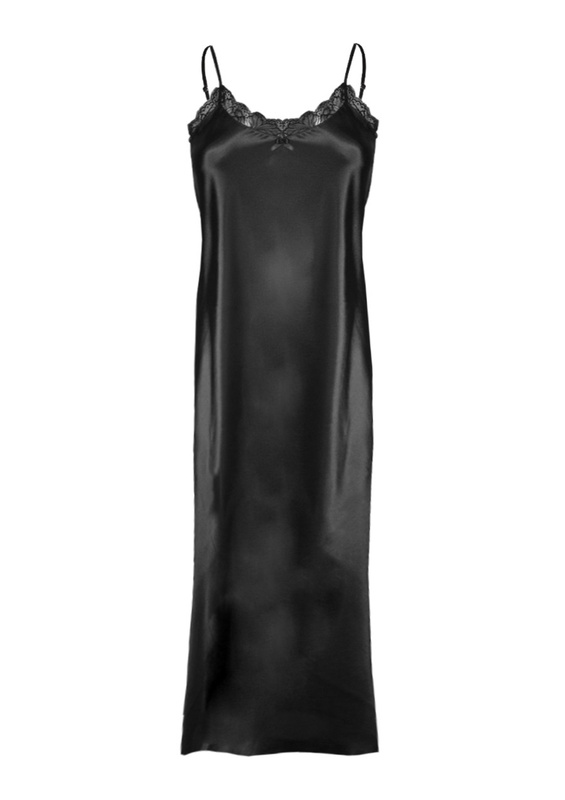 Halka Abeni - satyna czarny - Dkaren