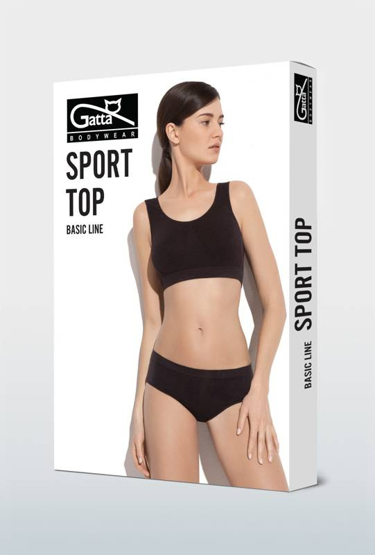 Gatta bezszwowy Sport Top szerokie ramiaczka