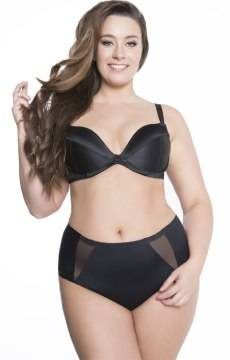 Wysokie figi zdobione siateczkowymi wstawkami Julimex PEARL