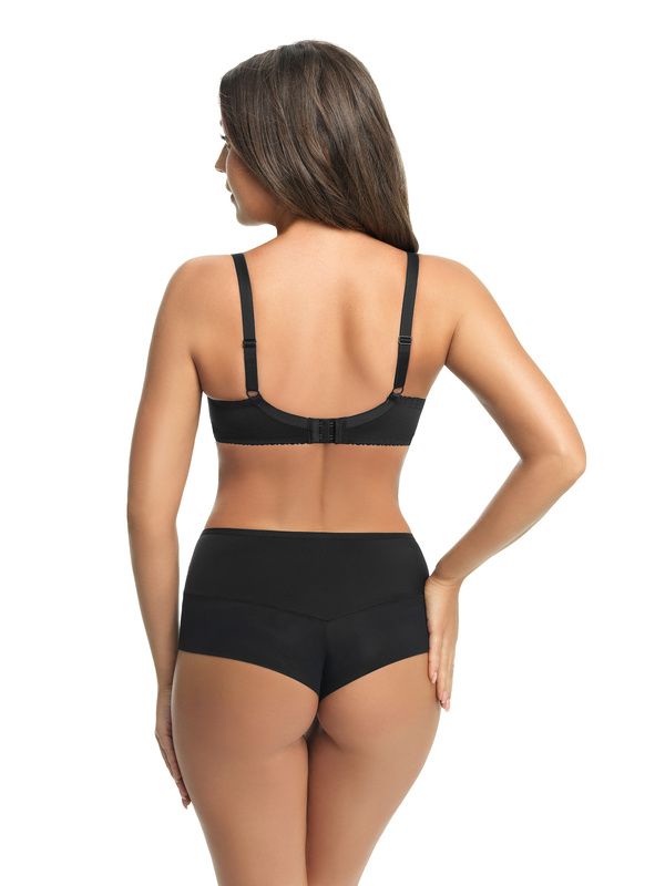 Czarne figi brazyliany Gorsenia K498 PARADISE