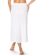 Długa biała półhalka pod spódnicę Mewa JOVITA 86645