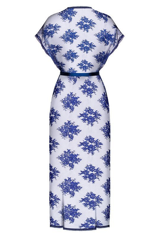 OSTATNIE SZTUKI Efektowny koronkowy peniuar Obsessive Flowlace