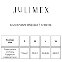 Braletka bez fiszbin Julimex INFINITY SOFT BRA