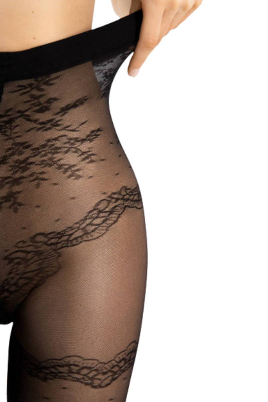 Cienkie majtki przeciw otarciom ud Fiore BARCELONA black