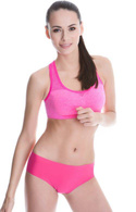 Różowy sportowy biustonosz Julimex SKIP