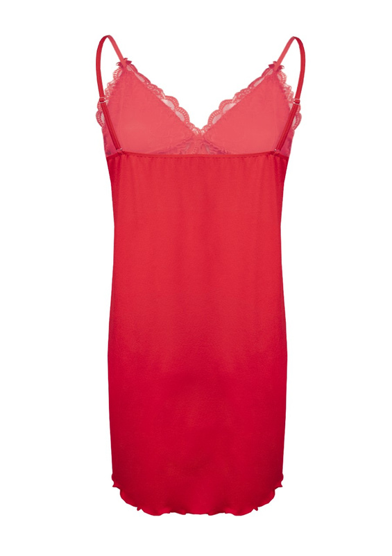 Halka Zuwena - wiskoza czerwony - Dkaren