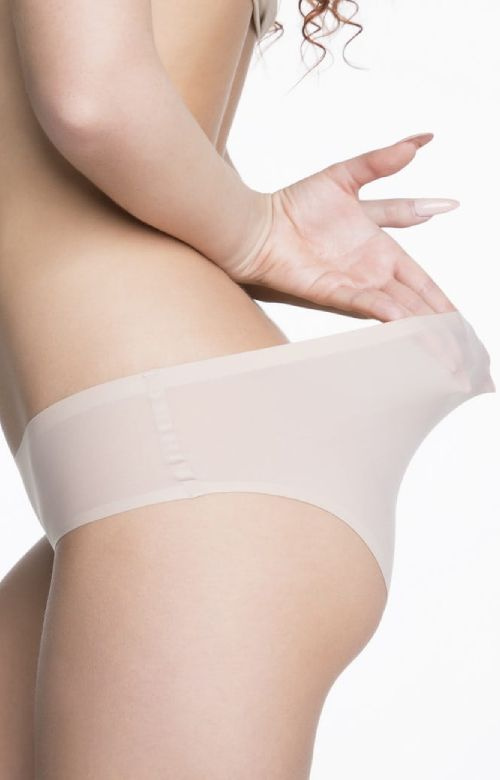 Elastyczne cieliste bezszwowe figi Julimex FLEXI-ONE XS-XL