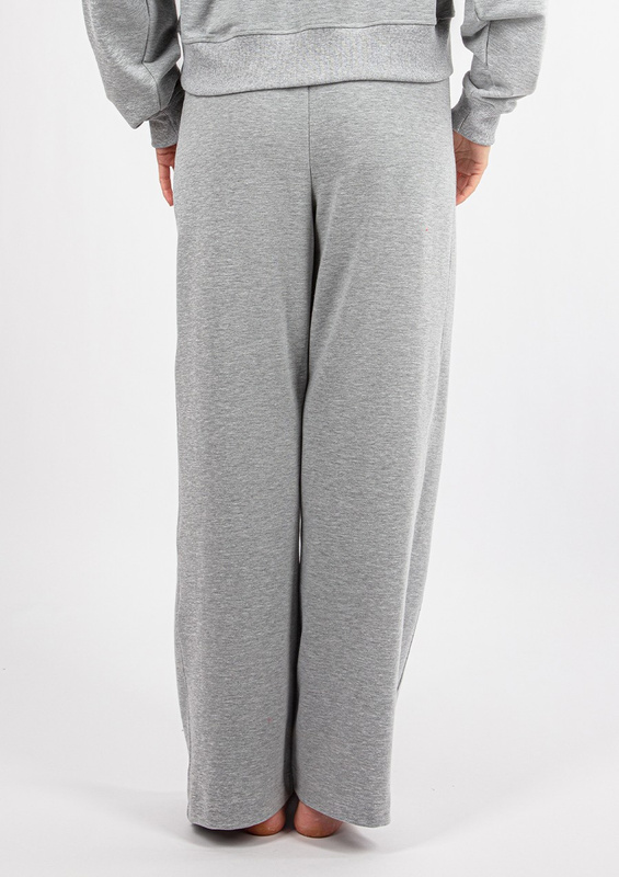 Bawełniane spodnie dresowe DK-K-B26- Dkaren szary