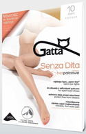 Rajstopy damskie Gatta - Senza Dita 10 Den / bezpalcowe