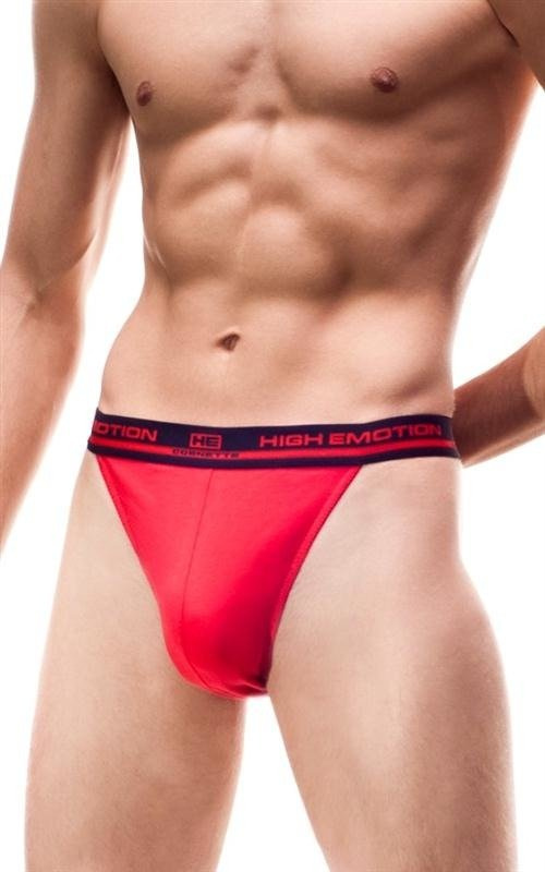 Granatowe stringi męskie Cornette HE