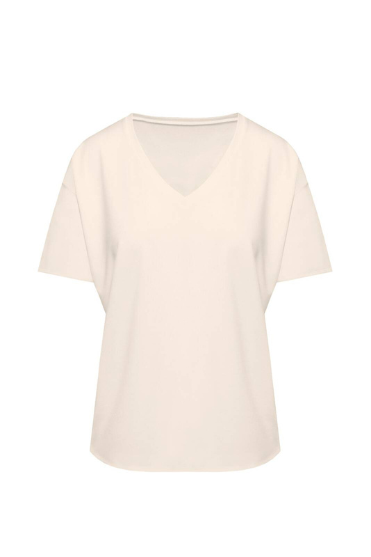 Luźna koszulka damska Babell PATTY WANILIA