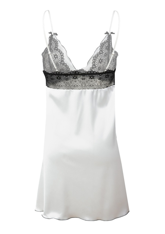 Halka OLA - satyna jasny ecru - Dkaren