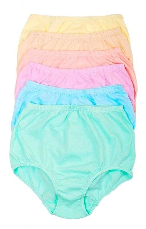 Figi damskie Angelika - 6 sztuk w opak.