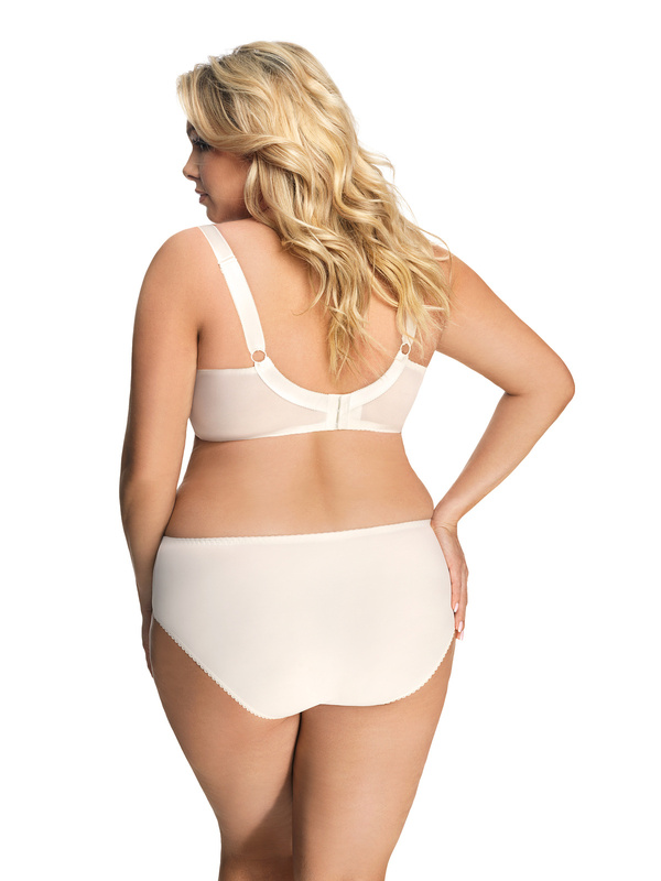 Ozdobne kremowe figi Gorsenia K358 BLANCA