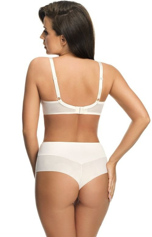 Miękki biustonosz K496 PARADISE ecru - Gorsenia