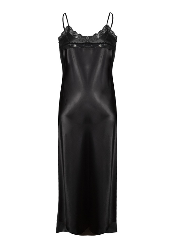 Halka Abeni - satyna czarny - Dkaren