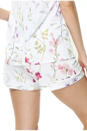 Jedwabne spodenki w kwiaty Mewa Flores 6536