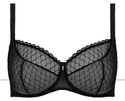 Miękki koronkowy czarny biustonosz Gorteks ADELE/B2