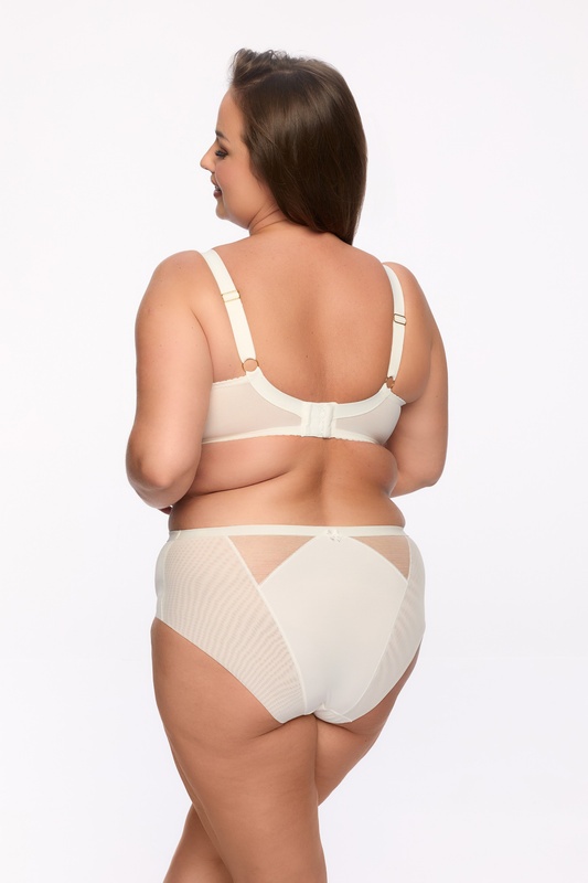 Biustonosz półusztywniany Laila MAXI 1280 ecru- Gaia