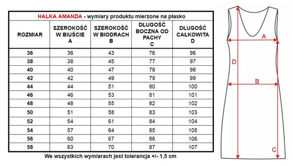 Klasyczna halka Mewa 4126 Amanda z jedwabiu Vistex - różowa