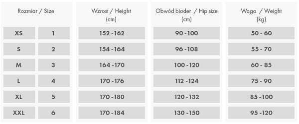 Rajstopy jak pończochy Fiore NOIRA 60 DEN