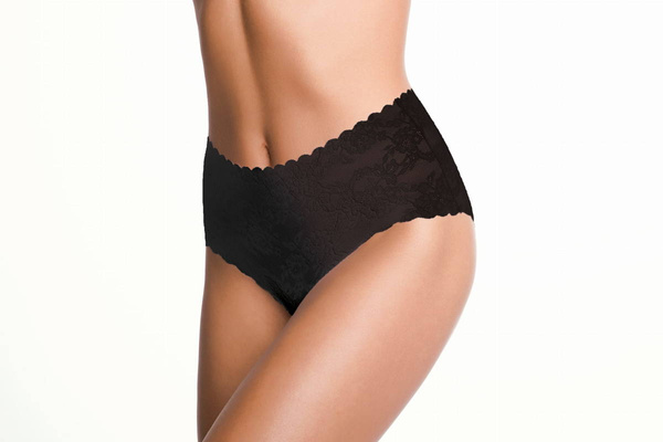 Koronkowe wyższe figi Julimex BELLIE MAXI