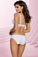 Biały biustonosz VENA VB-1105 z wyjmowanymi wkładkami push-up