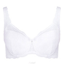 Biustonosz ANGELIKA full cup biały - Unikat