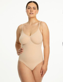 Wyszczuplające body SEAMLESS BODY 421 bezszwowe JULIMEX beż