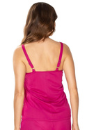 Koszulka na ramiączkach Larisa 6681 fuksja - Mewa
