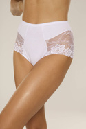 Bawełniane figi z koronkowymi bokami De Lafense 530 Iness