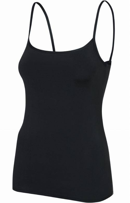 Bezszwowa czarna koszulka Julimex SOFT@SMOOTH