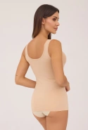 Beżowa bezszwowa koszulka damska Gatta - Tank Top