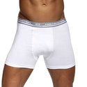 Gładkie bokserki Cornette High Emotion biały