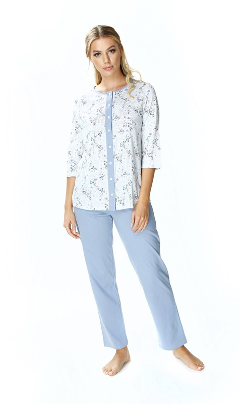 Zapinana piżama damska Mewa HELENA 6168