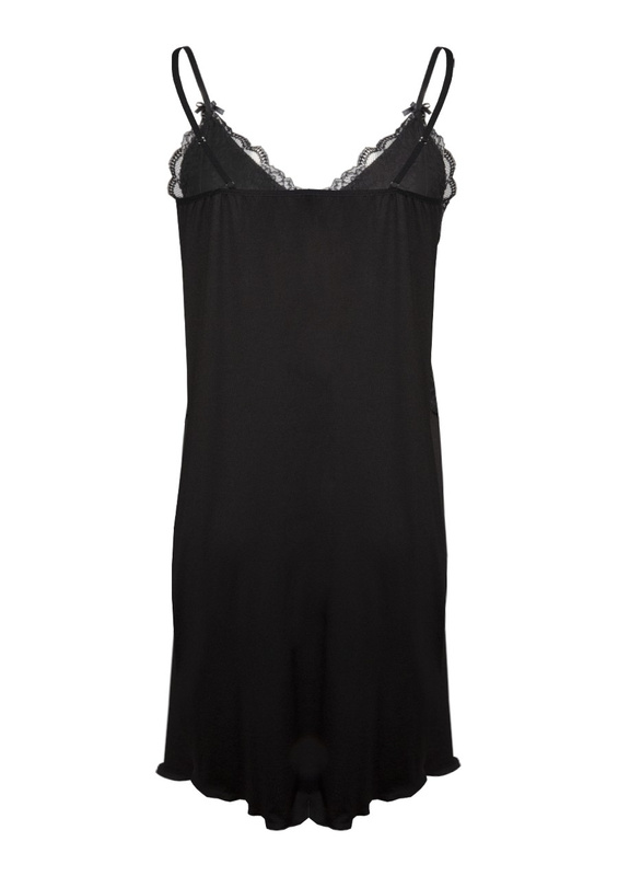 Halka Zuwena - wiskoza czarny - Dkaren