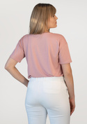 Luźna koszulka damska Babell PATTY RÓŻOWY