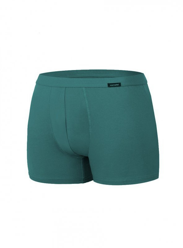 Zielone bokserki męskie Cornette - Authentic Perfect MINI