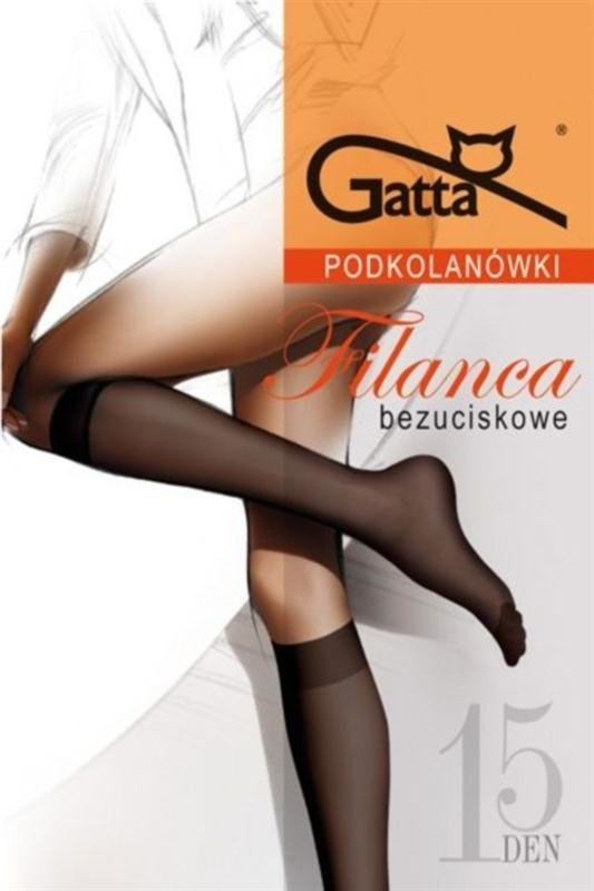 Podkolanówki damskie Gatta - Elastil (Filanca) lyon || szary